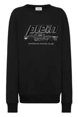 Pullover Round Neck LS Cars Racing