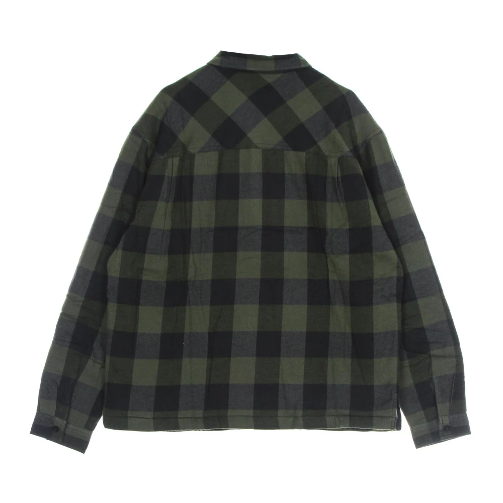 Element Bosnacht Sherpa Gevoerde Flanellen Shirt Green Heren