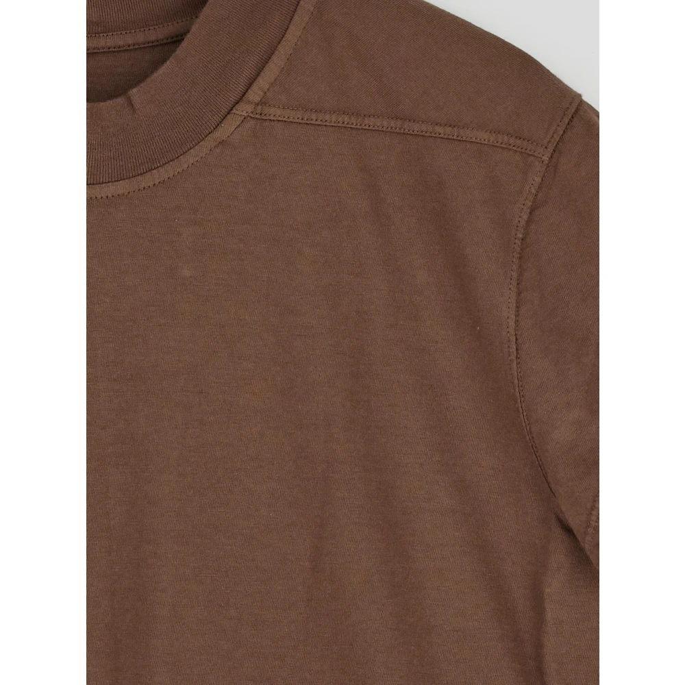 Rick Owens Katoenen T-shirt Brown Dames