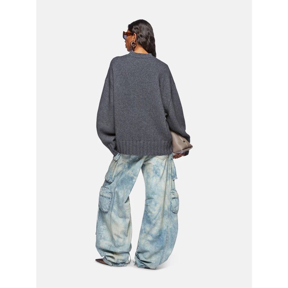 The Attico Grijze Sweater Collectie Gray Dames