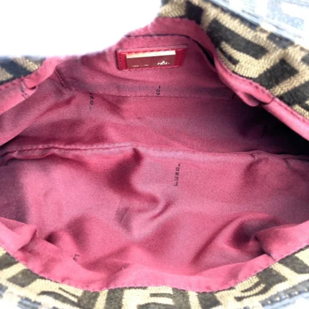 Fendi Vintage Pre-owned Leather fendi-bags Brown Dames