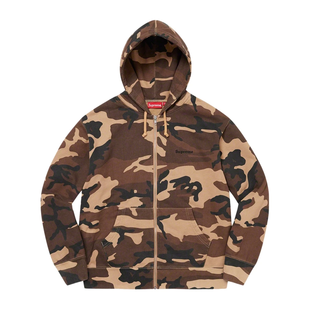 Supreme Limited Edition Lakshmi Hoodie Bruin Camo Brown Heren