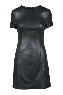 faux-leather-short-dress