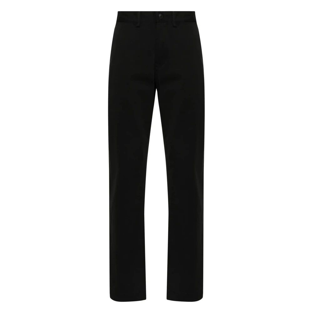 Polo Ralph Lauren Casual Zwarte Katoenen Broek Black Heren