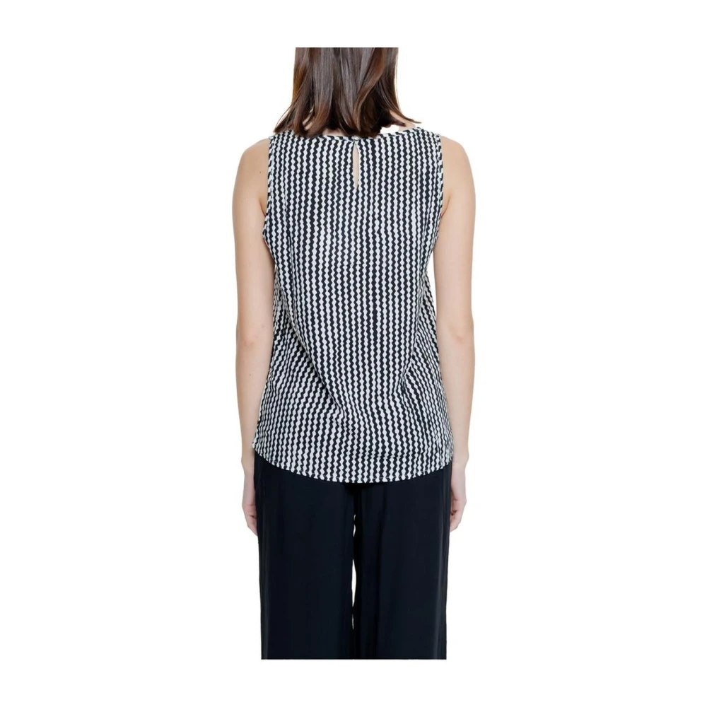 Only Zwarte Mouwloze Tanktop Black Dames