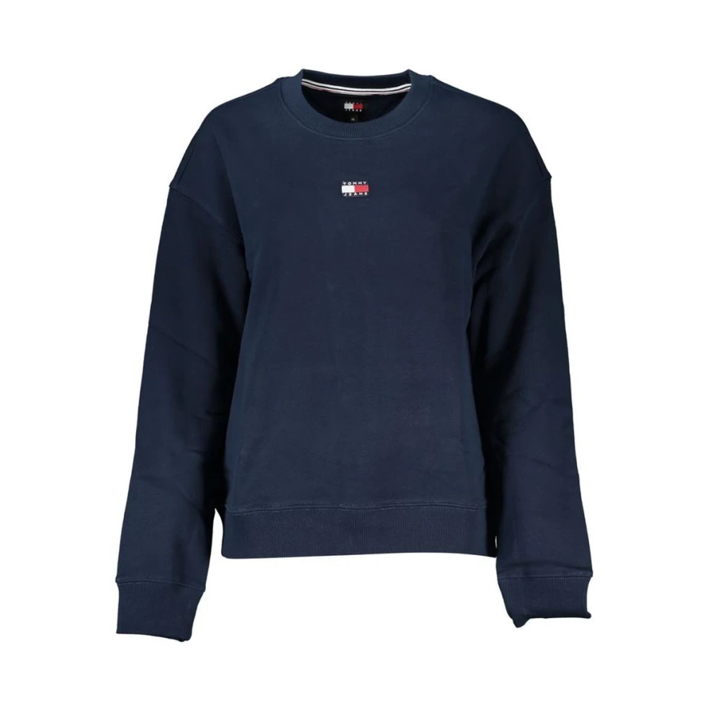 Tommy Hilfiger Women's Blue Crew Neck Sweatshirt