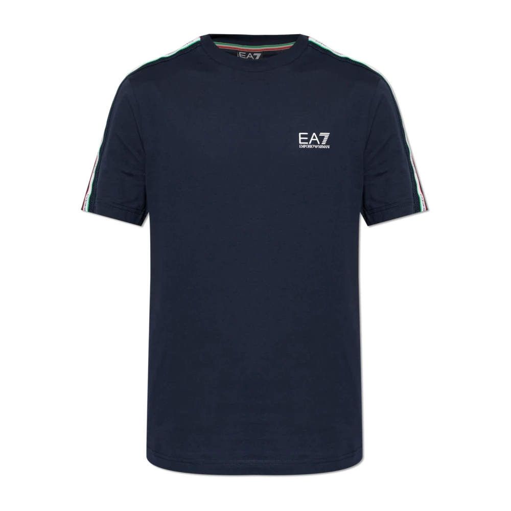 Emporio Armani Ea7 Uomo Blu Top, Xl, New,