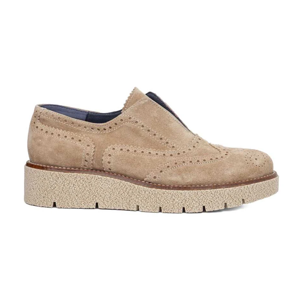 Callaghan Beige Loafers, Female, 3 Uk, Stylish Moccasins