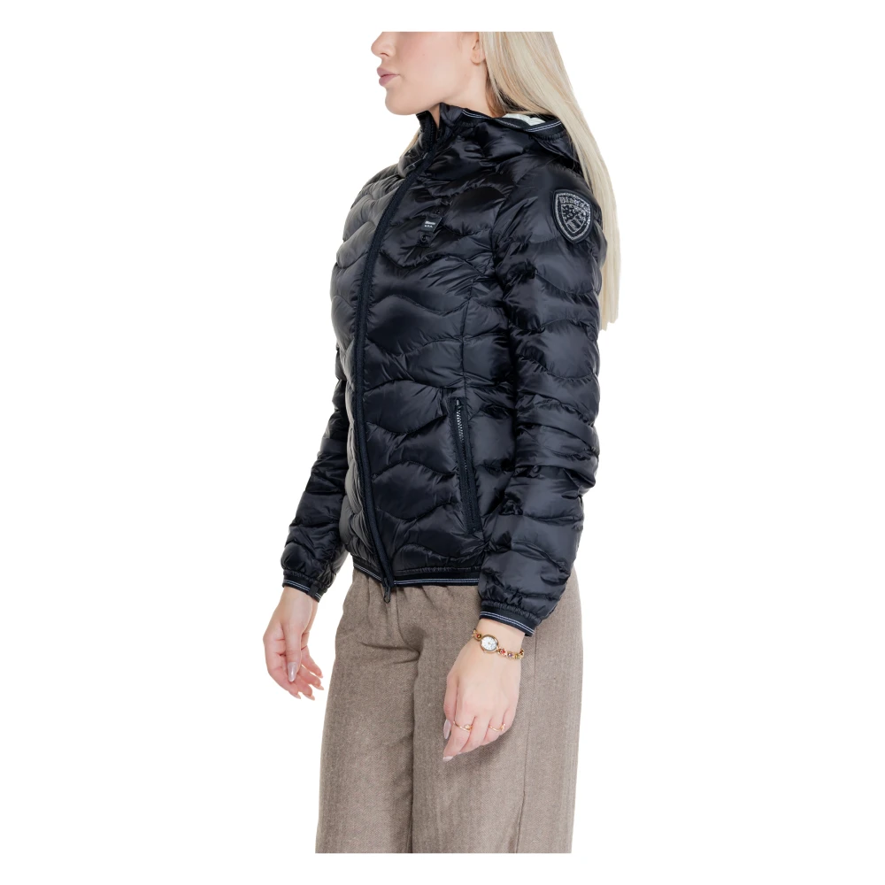 Blauer Damesjassen en Mantels Collectie White Dames
