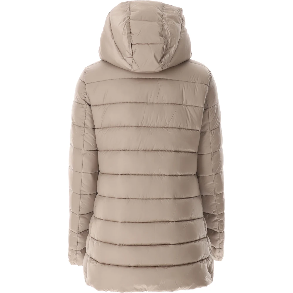 Save The Duck Duifgrijs donsjas Beige Dames