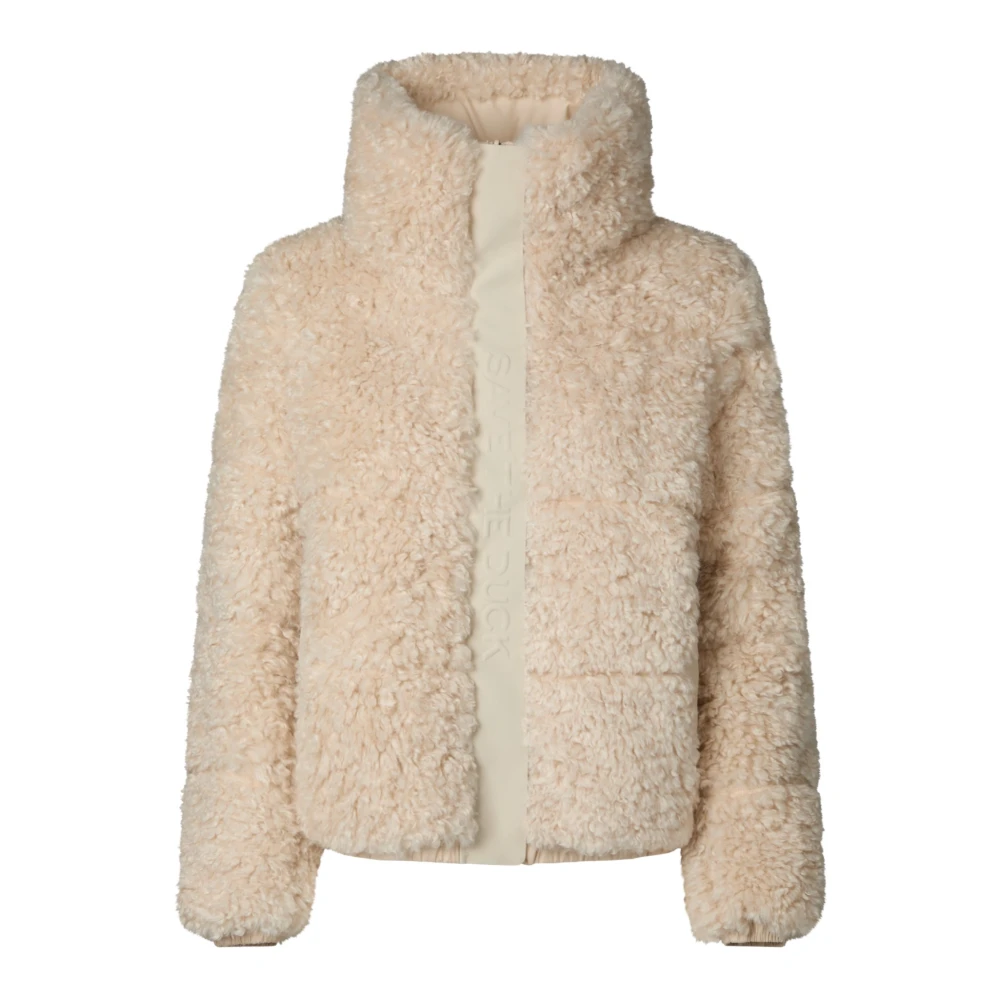Save The Duck Beige Winterjassen voor Vrouwen Beige Dames
