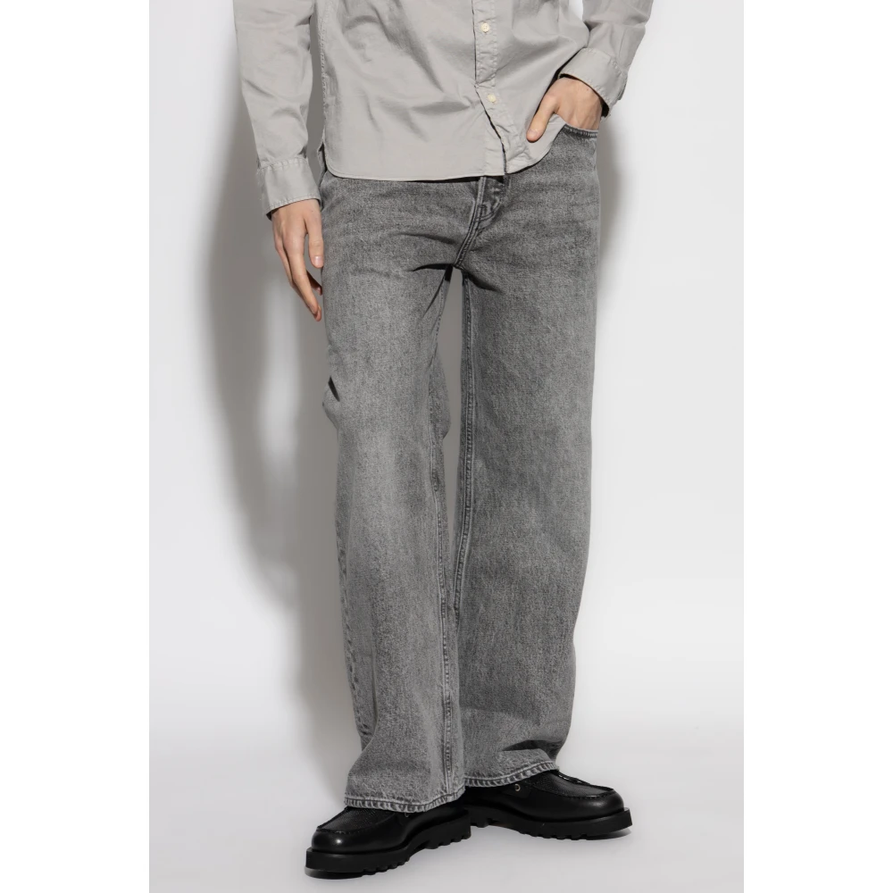 AllSaints Lenny Jeans Gray Heren