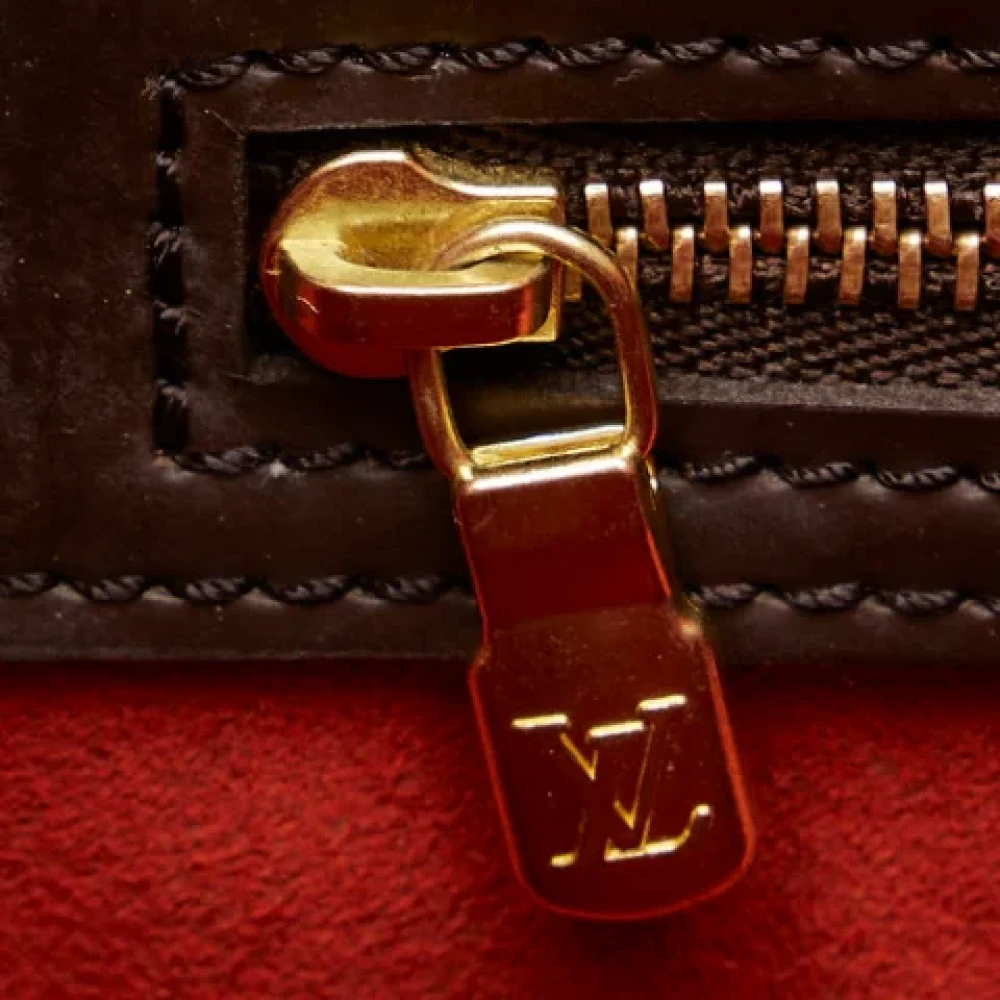 Louis Vuitton Vintage Pre-owned Plastic louis-vuitton-bags Brown Dames