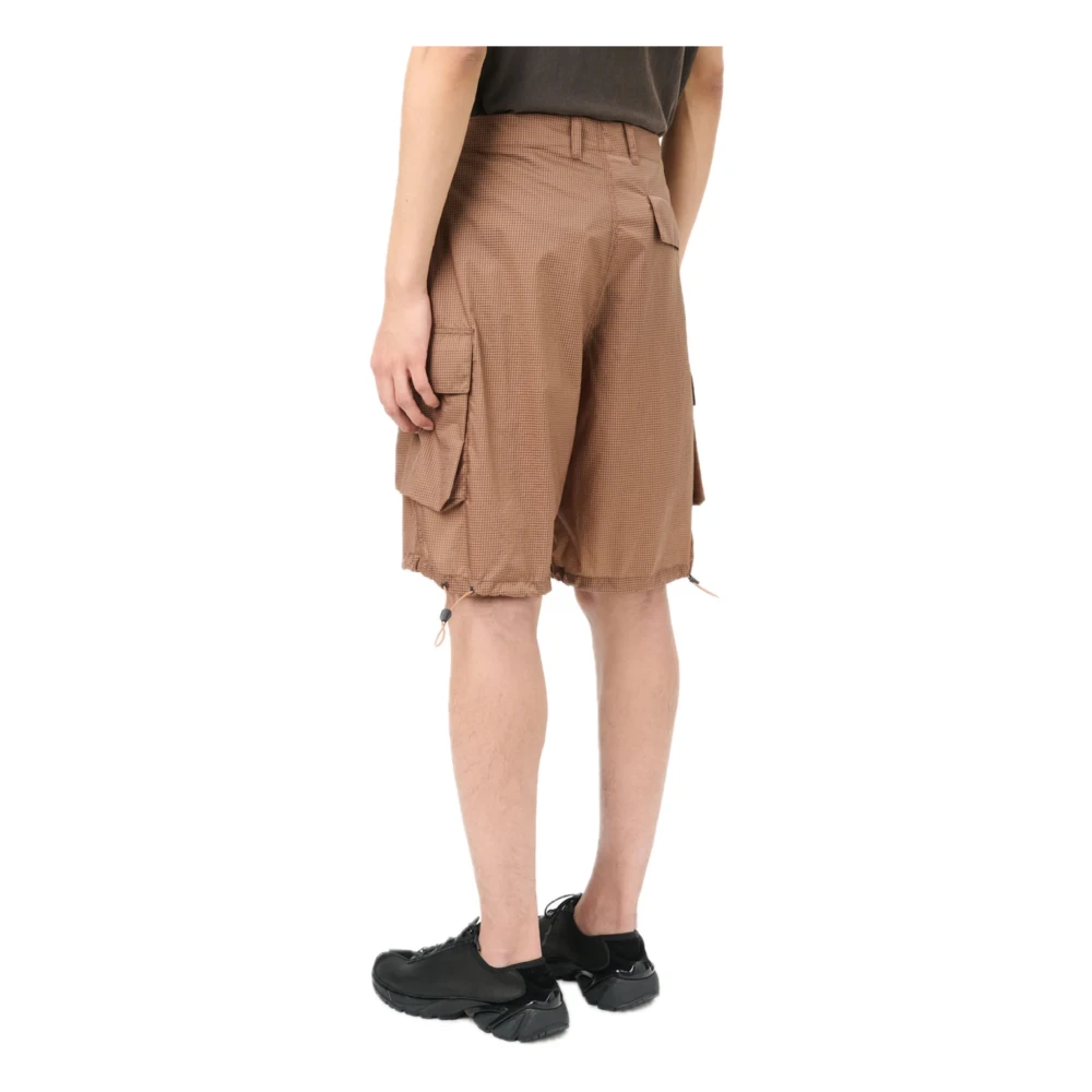 Our Legacy Gouden Bruine Tactiele Ripstop Cargo Shorts Brown Heren