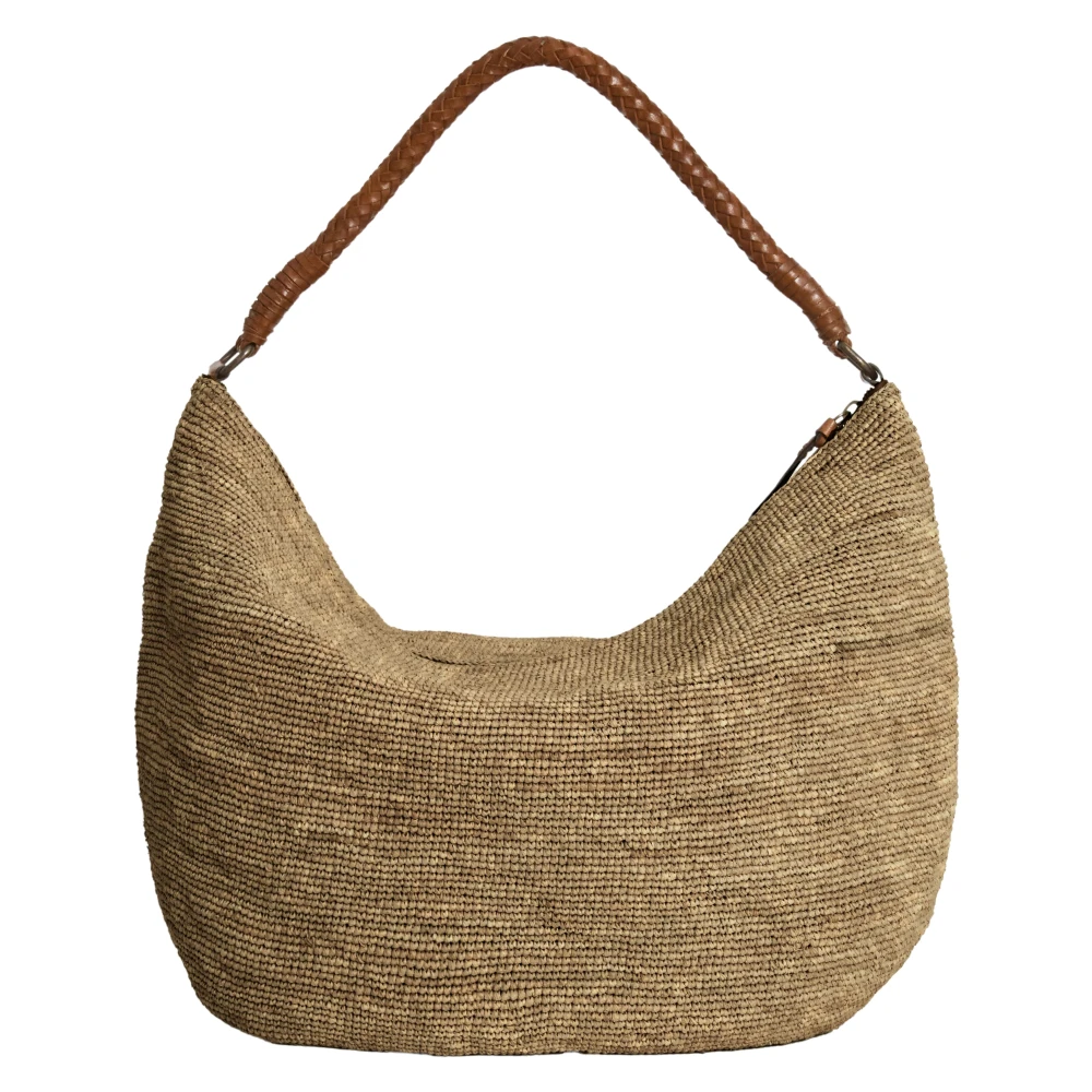 Ibeliv Brown Shoulder Bags, Female, One Size, Utopia Hobo Bag