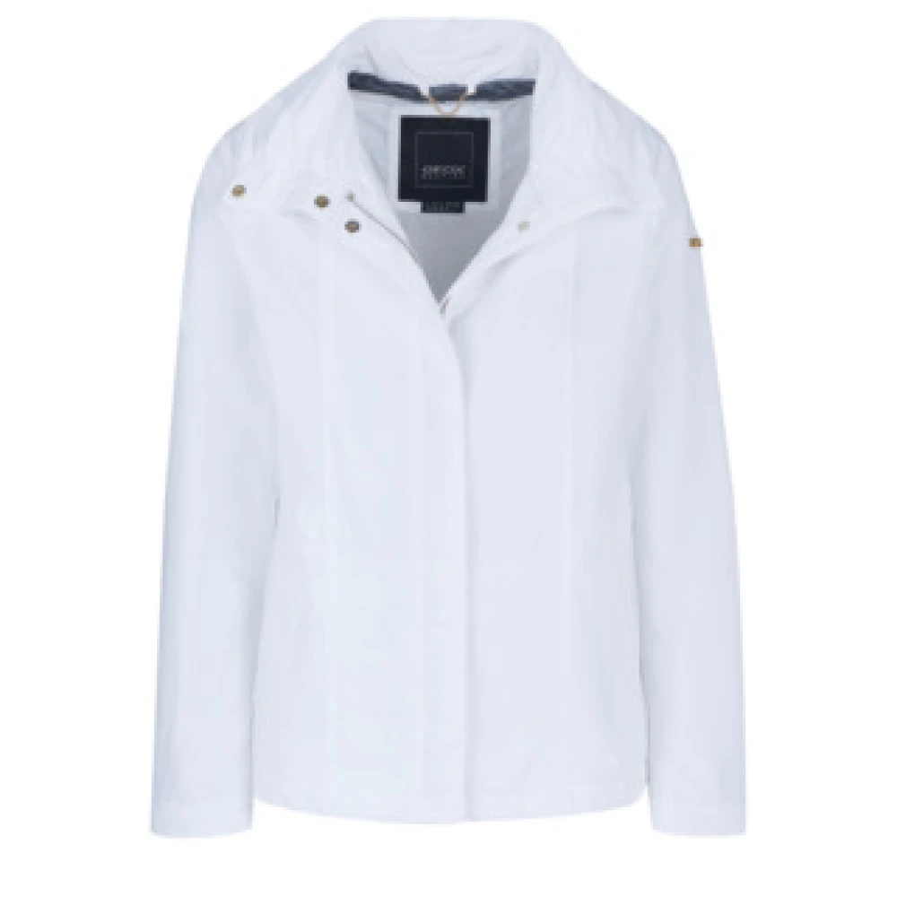 Geox Stijlvolle Lichte Jas White Dames