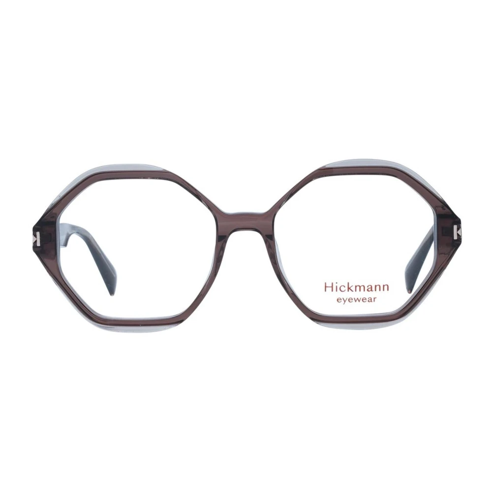 Ana Hickmann Bruine Ronde Stijl Optische Monturen Brown Dames