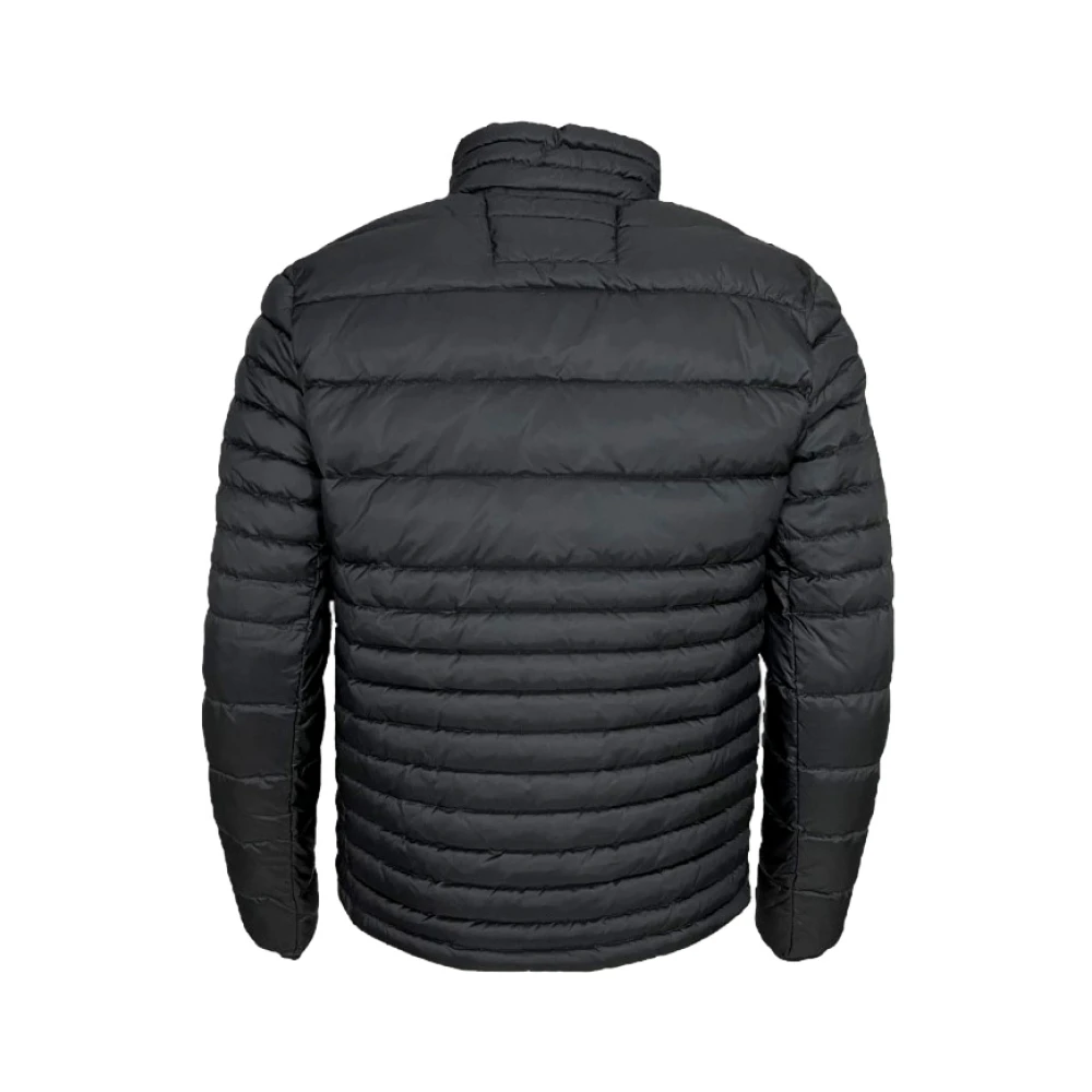 Ciesse Piumini Heren Stoffen Jas met Ritssluiting en Capuchon Black Heren