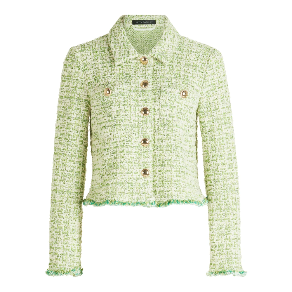 Betty Barclay Multicolor Blazer Jas veelzijdige elegante stijl Green Dames