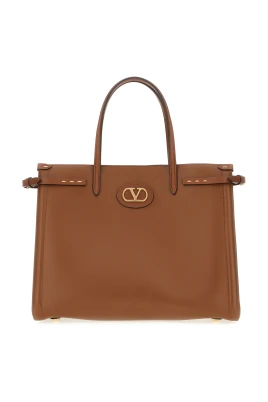 Medium Antibes Läder Tote Bag