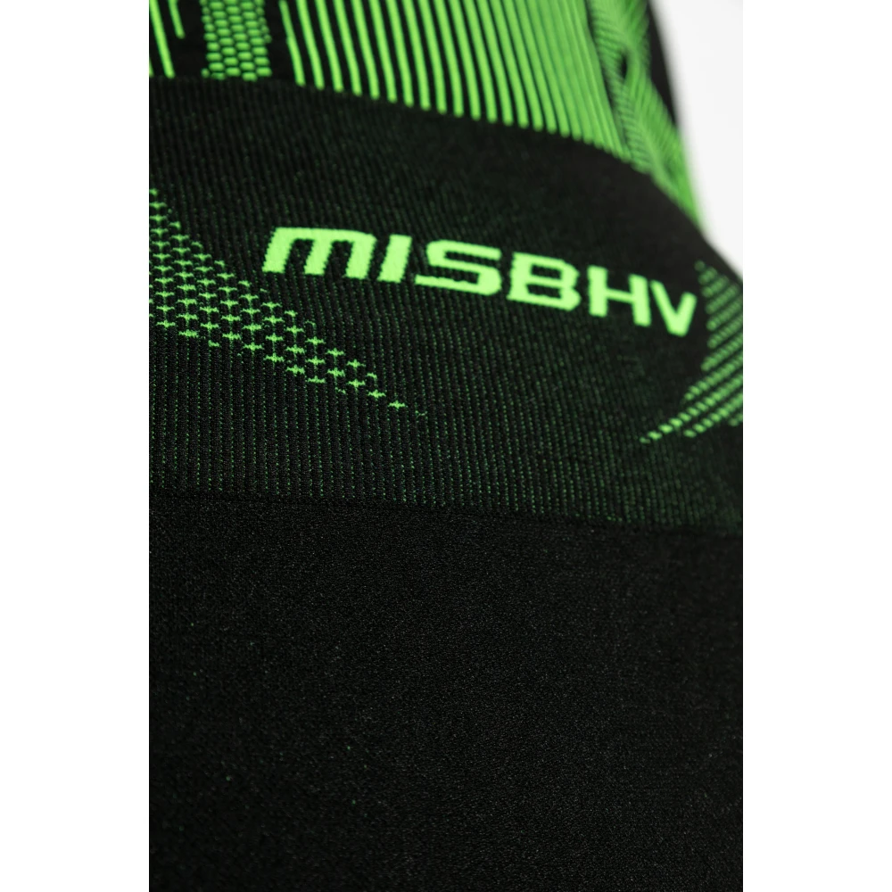 Misbhv Leggings met Logo Green Dames