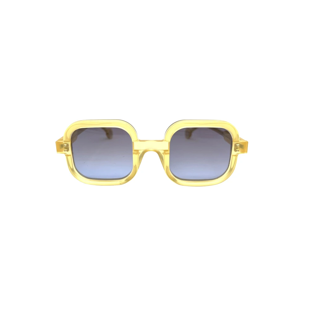 Anne & Valentin Women's Yellow Savage Sunglasses