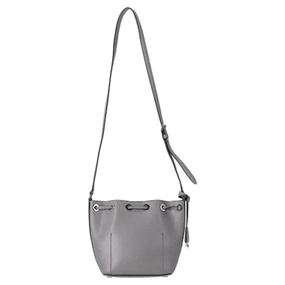 Michael Kors Pre-owned Leather shoulder-bags Gray Dames