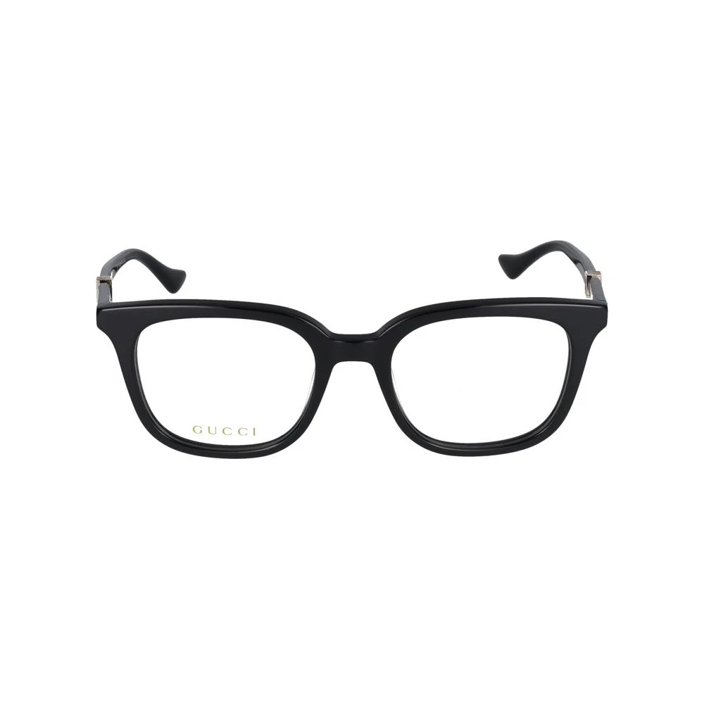 Gucci Men's Black Glasses, 52 Mm, Transparent Eyeglasses Gg1497o Style