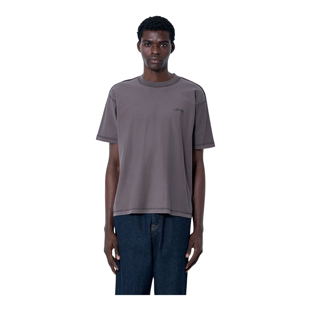 Stüssy - Tops > T-Shirts - Gray - Stüssy - Modalova