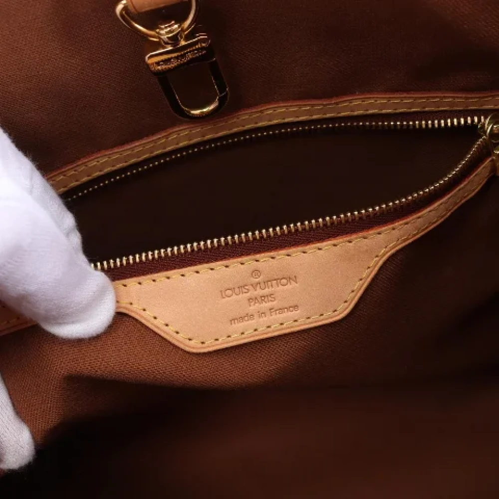 Louis Vuitton Vintage Pre-owned Canvas shoulder-bags Brown Dames