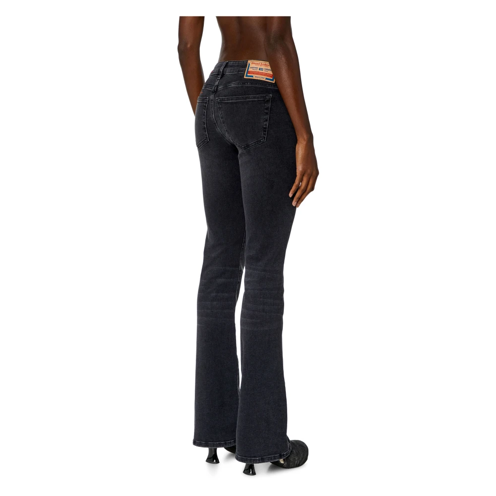 Diesel Bootcut and Flare Jeans 1969 D-Ebbey Black Dames