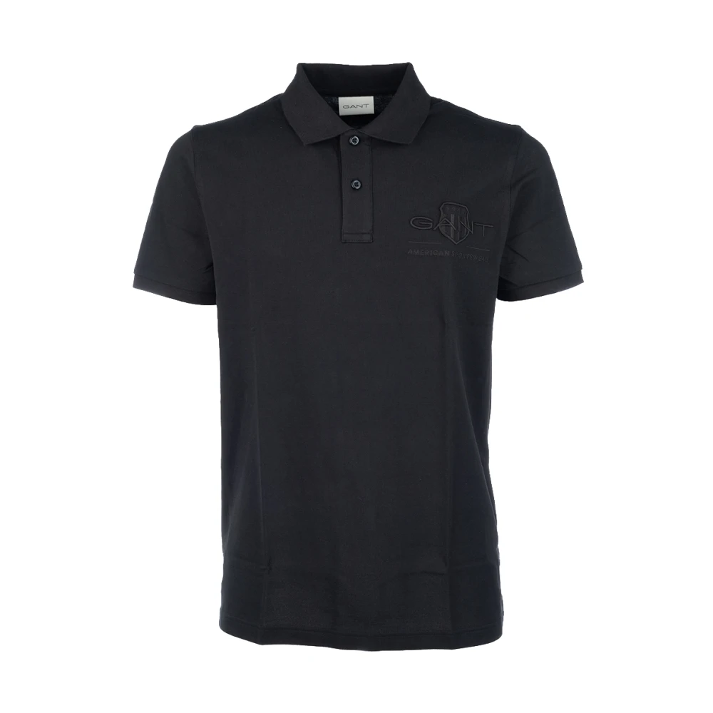 Gant - Tops > Polo Shirts - Black - Gant - Modalova