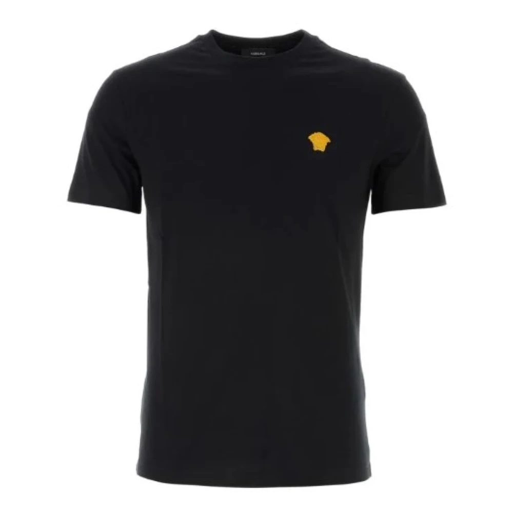 Versace - Tops > T-Shirts - Black - Versace - Modalova
