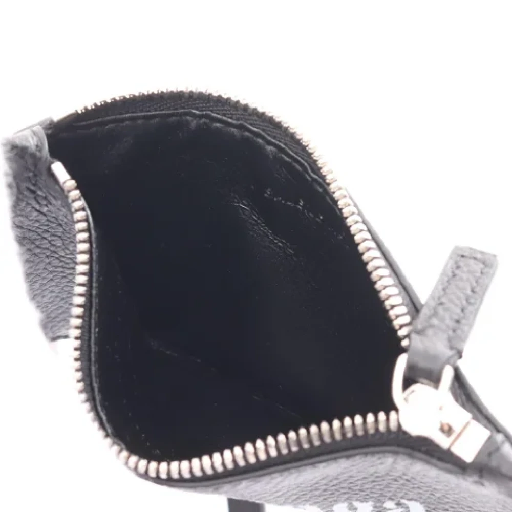 Balenciaga Vintage Pre-owned Leather wallets Black Heren