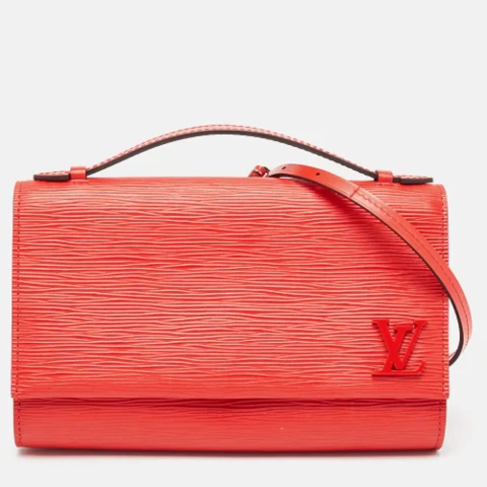 Louis Vuitton Vintage Pre-owned Leather clutches Red Dames