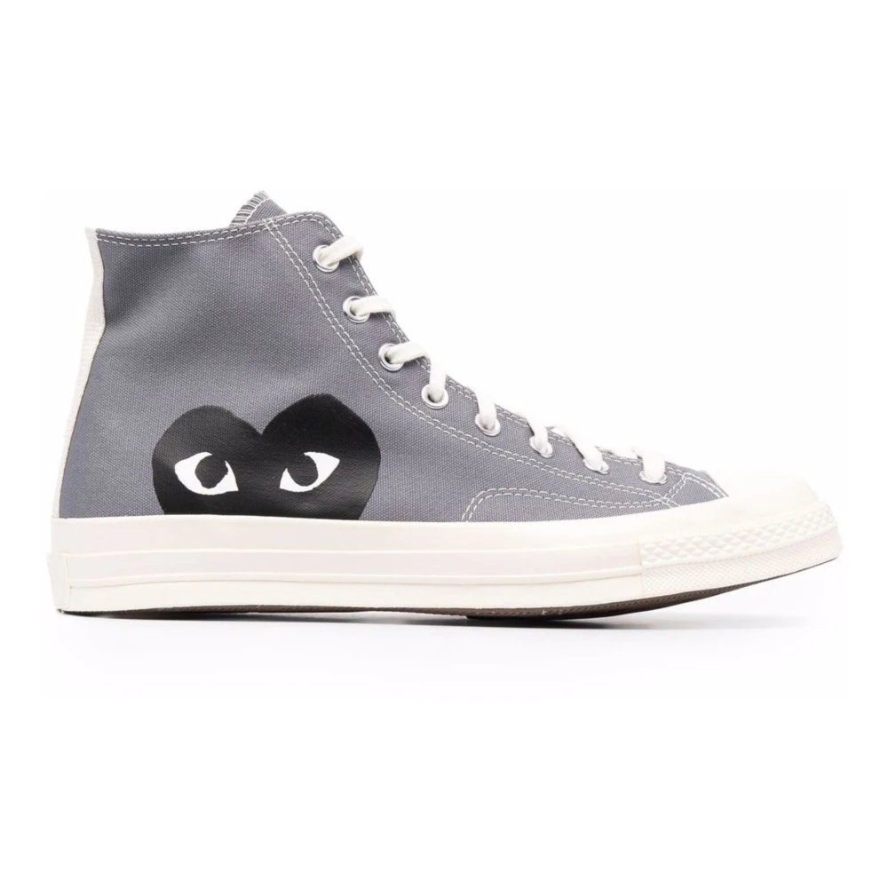Comme des Garçons Play Heart Ct70 Hi Top Sneakers Heren Schoenen Grijs