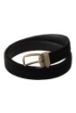 ceinture-en-velours-noir-avec-boucle-en-or