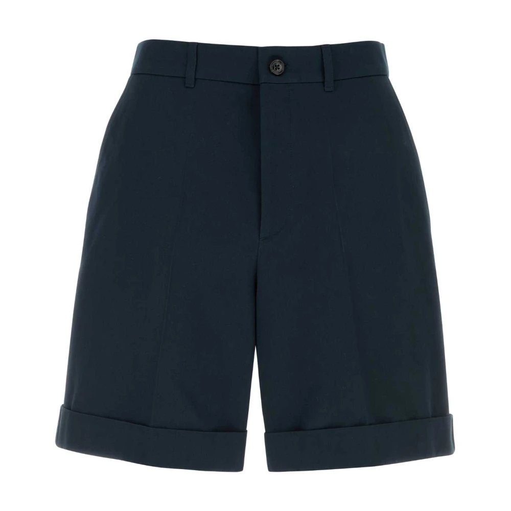 Valentino Garavani Men's Blue Bermuda Shorts - Casual Shorts - L - Shorts