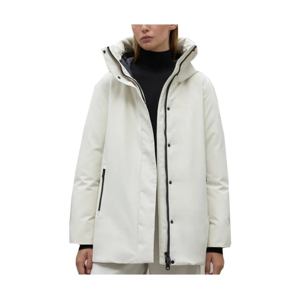 Ecoalf Korte jas voor mannen White Dames