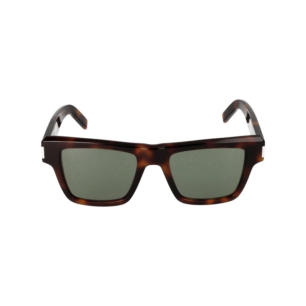 Saint Laurent Men's Green Havana Sunglasses Sl 469 002