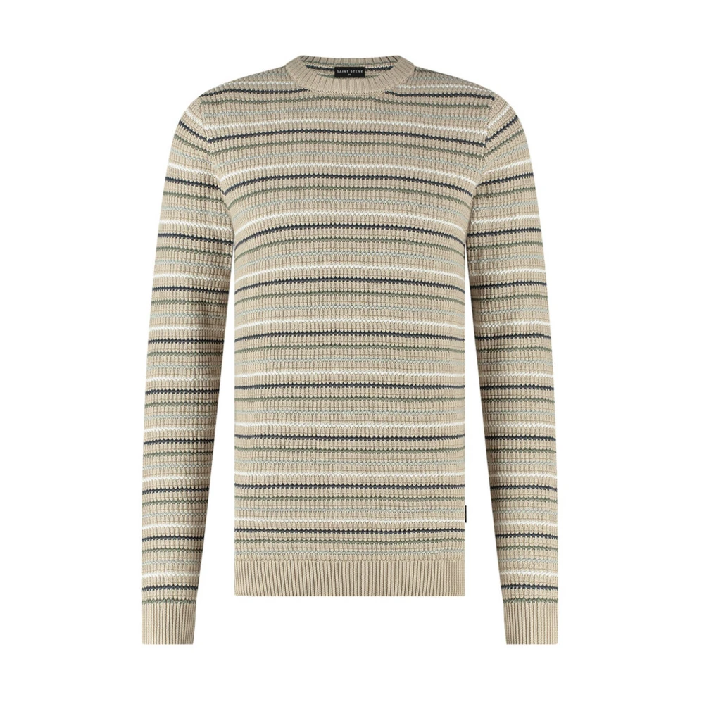 Saint Steve TIM Pullover Beige Heren