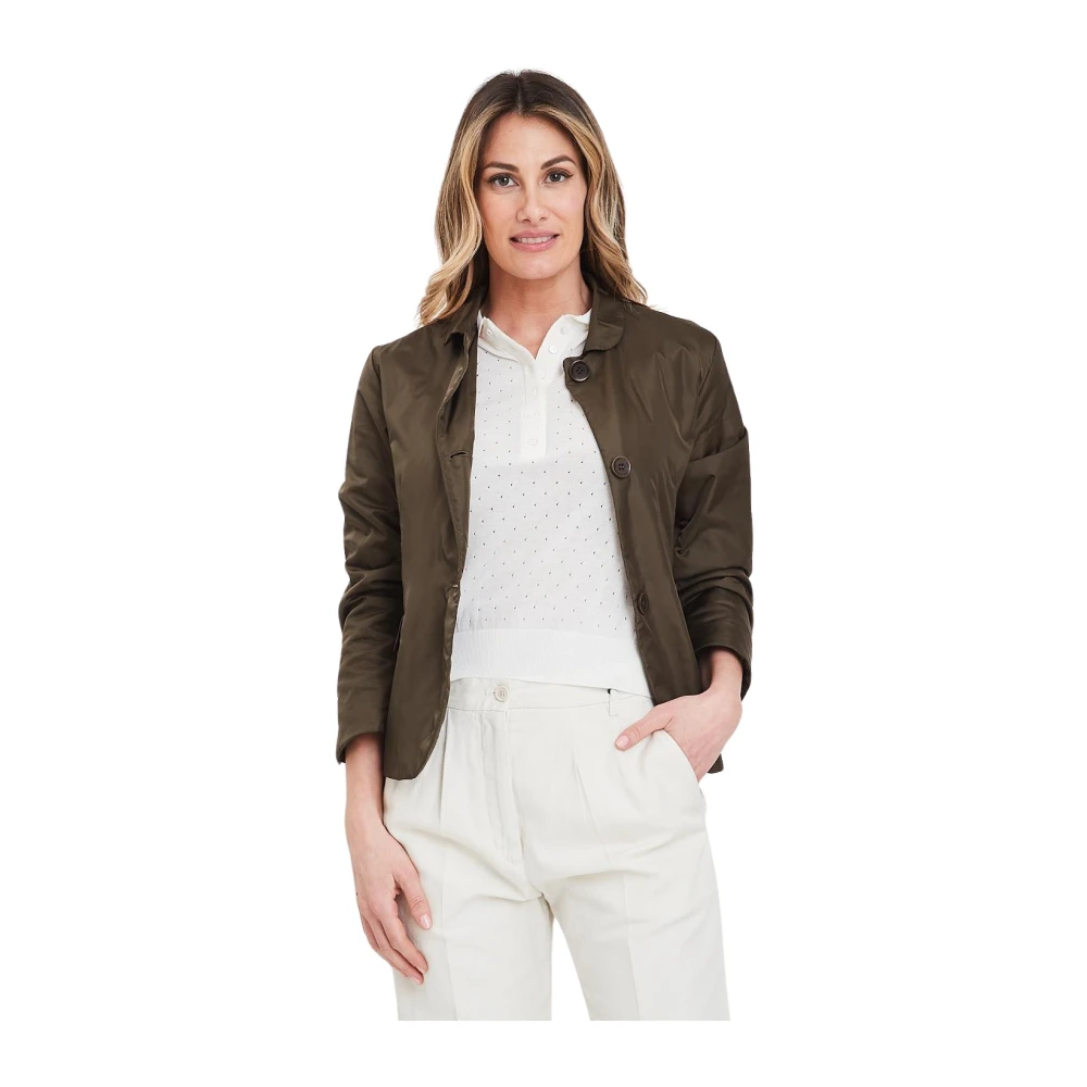 Aspesi Kundera Jacket Green Dames