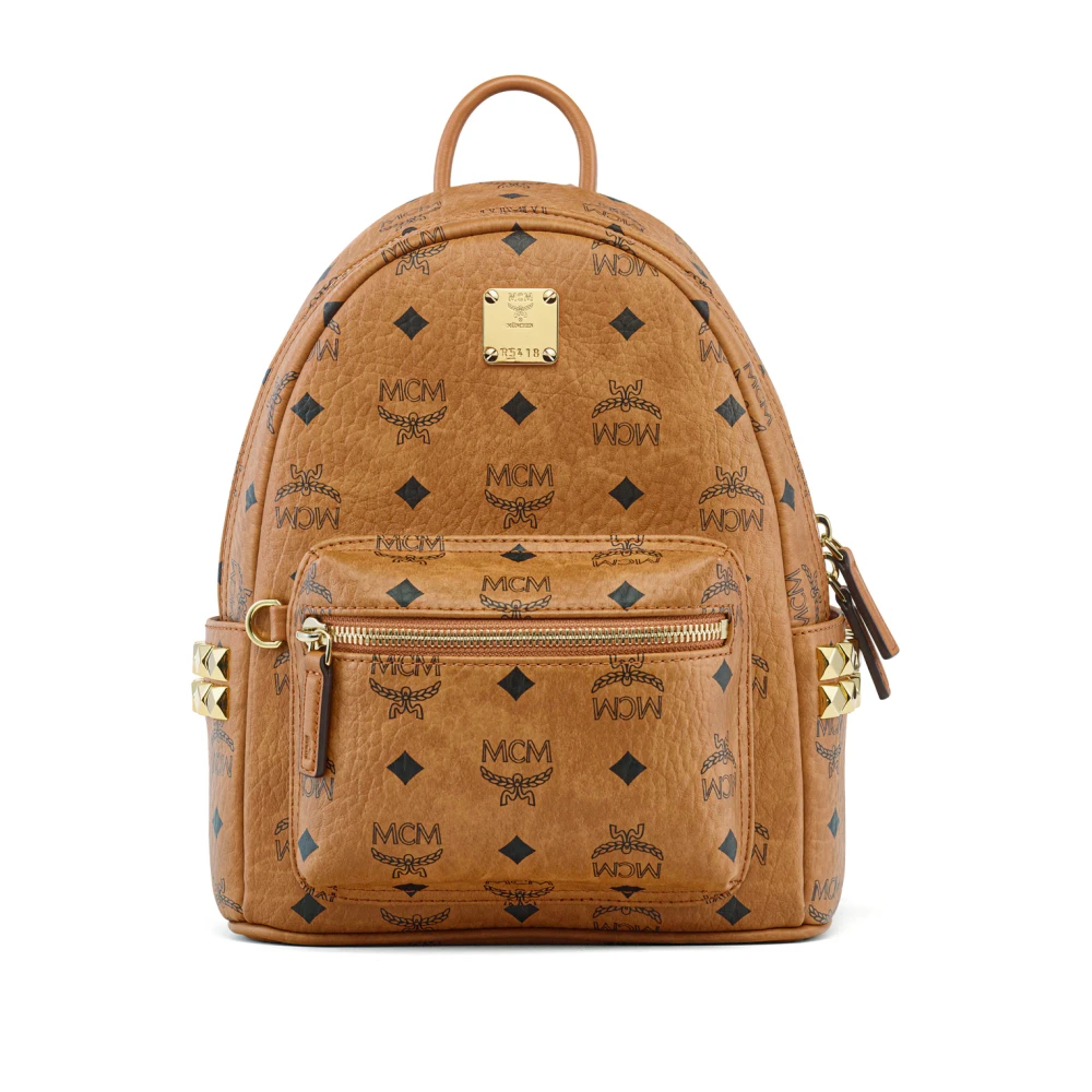 Mcm Unisex Bruin Tassen One Size, Leer, Backpack