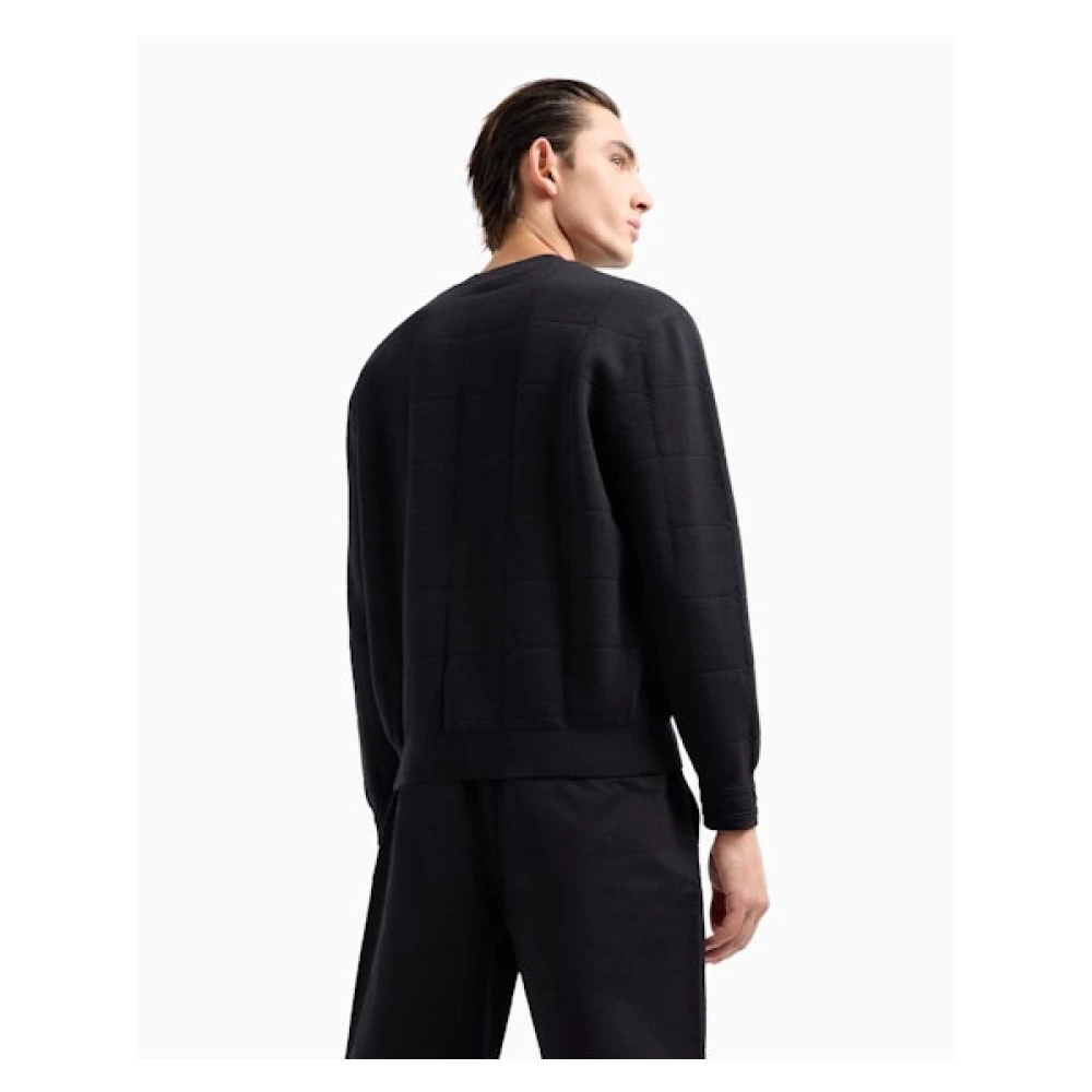 Armani Exchange Casual Sweater Black Heren