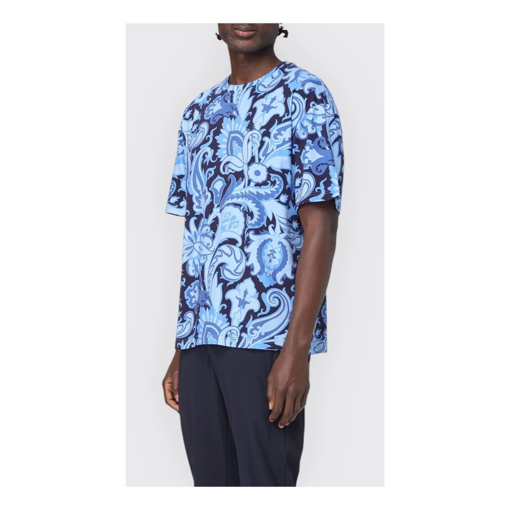 ETRO Soho T-shirt in trendy stijl Multicolor Heren