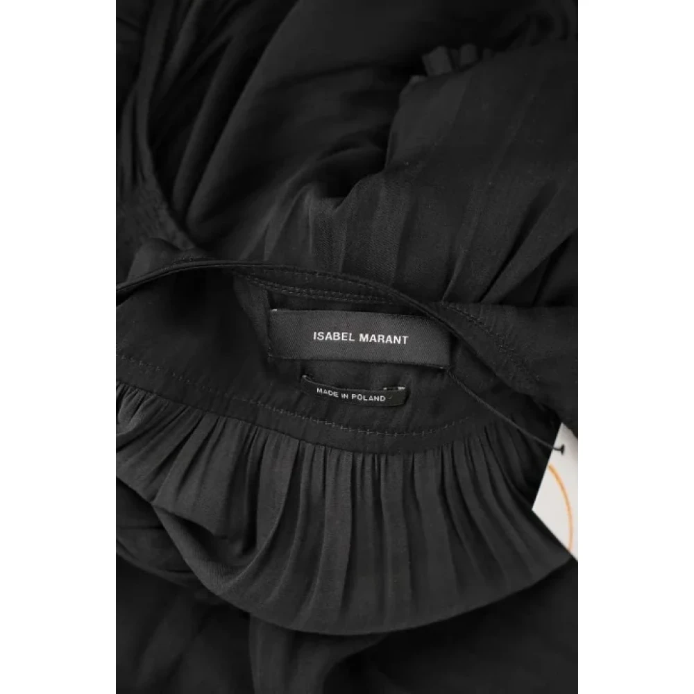 Isabel Marant Pre-owned Polyester dresses Black Dames