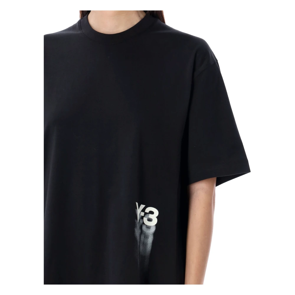 Y-3 T-Shirts Black Dames