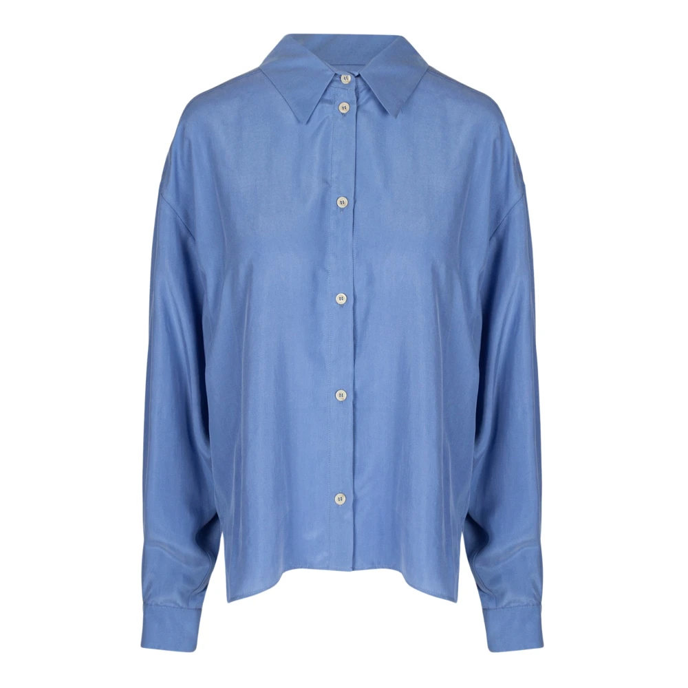 Alysi Stijlvolle Shirt Blue Dames