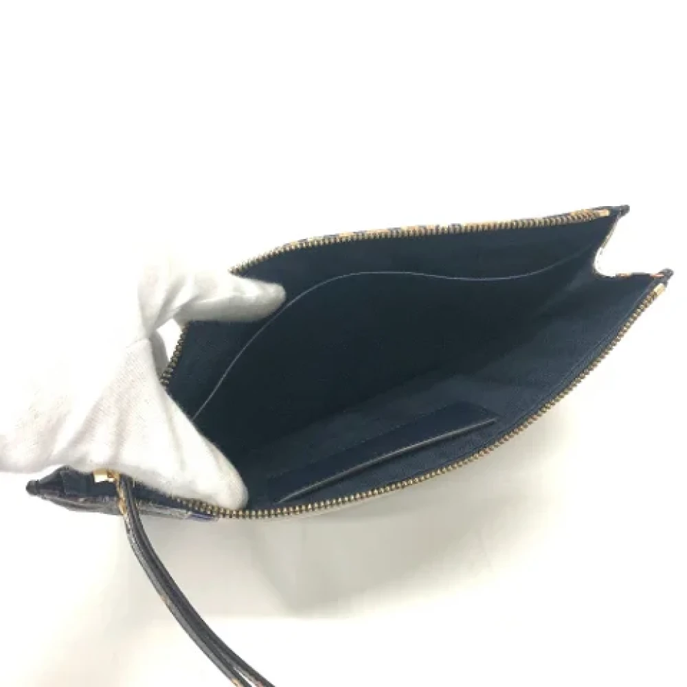 Salvatore Ferragamo Pre-owned Leather clutches Multicolor Heren