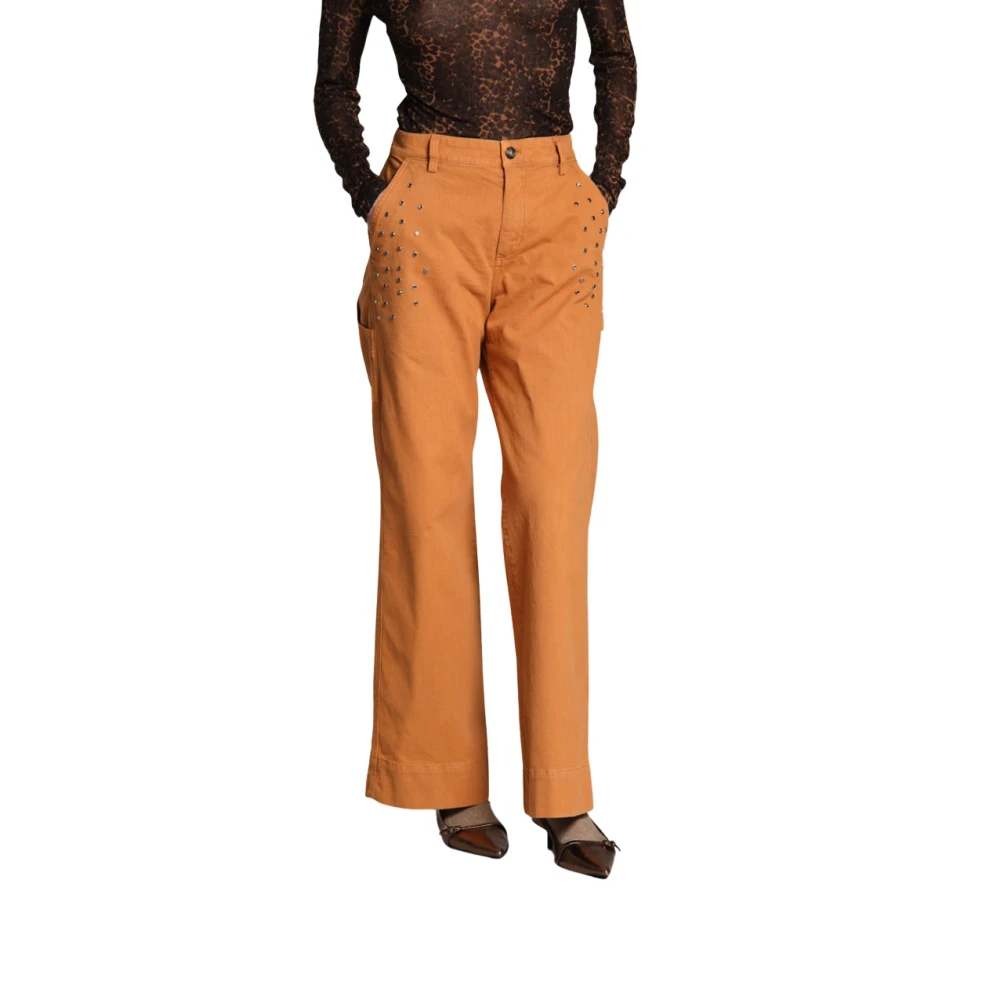Mason's Mujer Naranja Pantalones, Talla: S